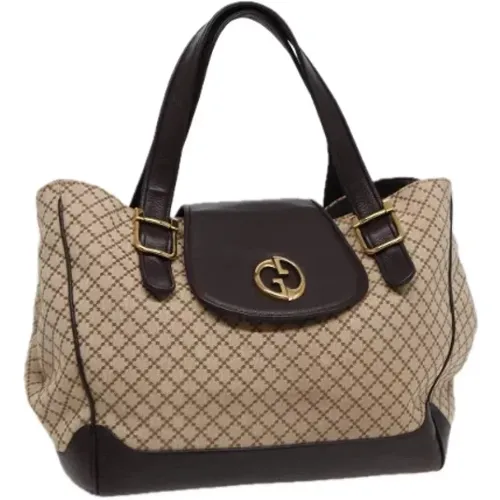 Pre-owned Canvas handbags , female, Sizes: ONE SIZE - Gucci Vintage - Modalova