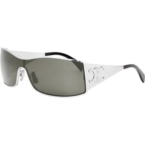 Stylish Sunglasses in Silver , unisex, Sizes: ONE SIZE - Celine - Modalova