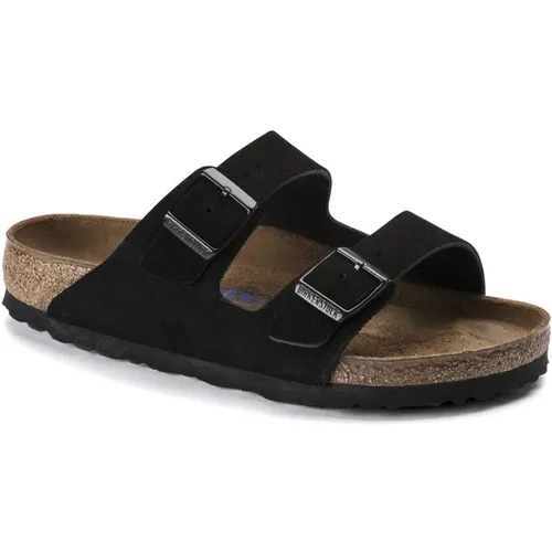 Arizona Suede Sandal , male, Sizes: 11 UK, 8 UK, 10 UK, 9 UK - Birkenstock - Modalova