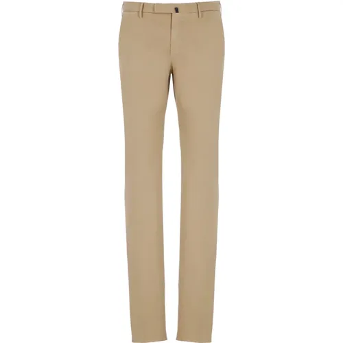 Cotton Slim Fit Trousers , male, Sizes: 2XL - Incotex - Modalova