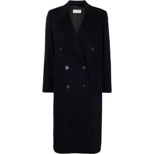 Wool Double-Breasted Coat , female, Sizes: M, XS - Alberto Biani - Modalova