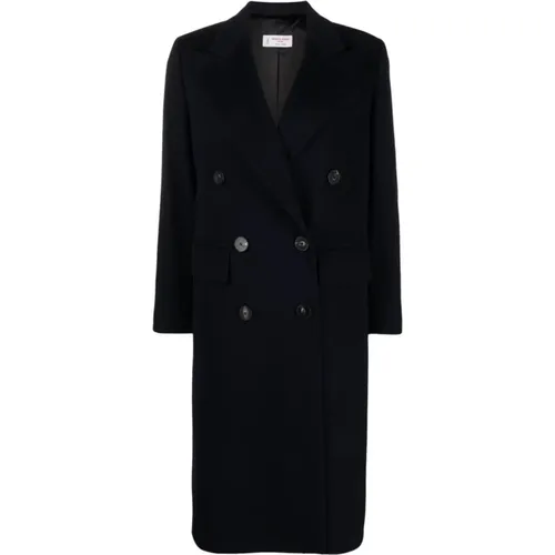 Wool Double-Breasted Coat , female, Sizes: S, M, XS - Alberto Biani - Modalova