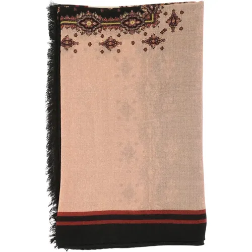 Bedruckter Schal aus Wolle, Kaschmir und Seide - ETRO - Modalova