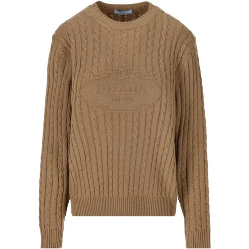 Cashmere Sweater Aw23 , female, Sizes: S - Prada - Modalova