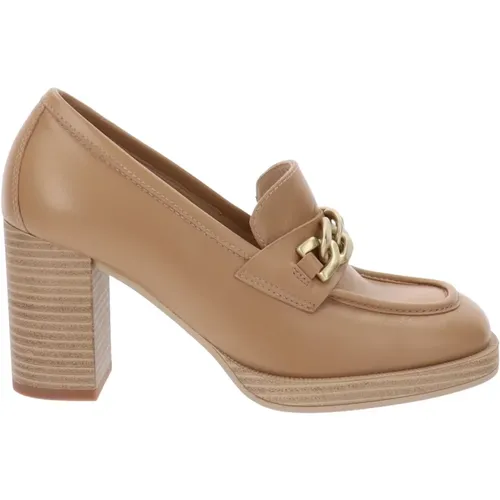 Leather High Heel Shoes for Women , female, Sizes: 3 UK, 5 UK, 2 UK, 4 UK - Nerogiardini - Modalova
