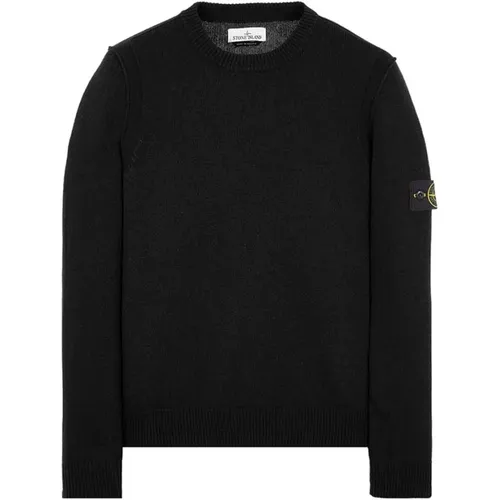 Sweater with Ribbed Details , male, Sizes: L, XL, M - Stone Island - Modalova
