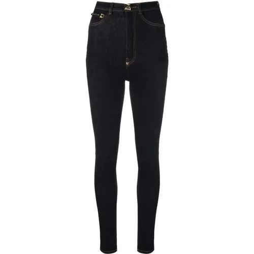 Blaue Skinny High Waist Jegging - Philipp Plein - Modalova