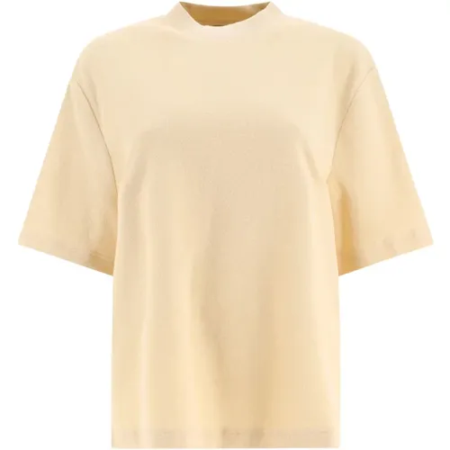Baumwoll-Frottee T-Shirt Burberry - Burberry - Modalova