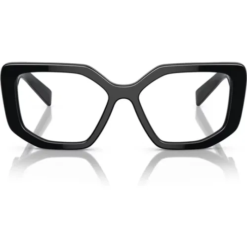 Butterfly Shape Glasses , female, Sizes: 52 MM, ONE SIZE - Prada - Modalova