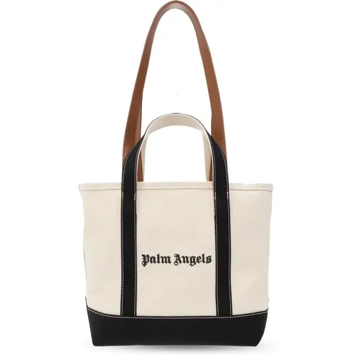 Shopper bag with logo , female, Sizes: ONE SIZE - Palm Angels - Modalova