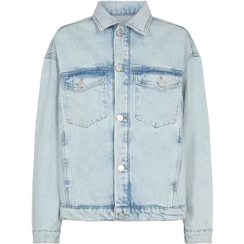 Aston 1 Denim Jacke für Frauen , Damen, Größe: S - Levete Room - Modalova