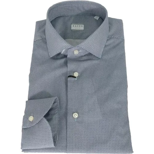 Shirt mod. 558ml Tailor Microfantasia 31528001 cotton , male, Sizes: M - Xacus - Modalova