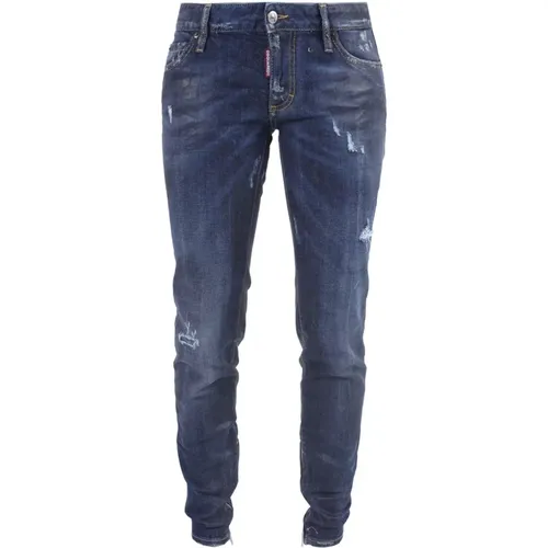 Stylish Slim-Fit Jeans , female, Sizes: M - Dsquared2 - Modalova