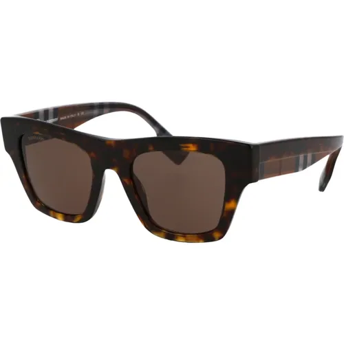 Stylish Ernest Sunglasses for Summer , male, Sizes: 49 MM - Burberry - Modalova