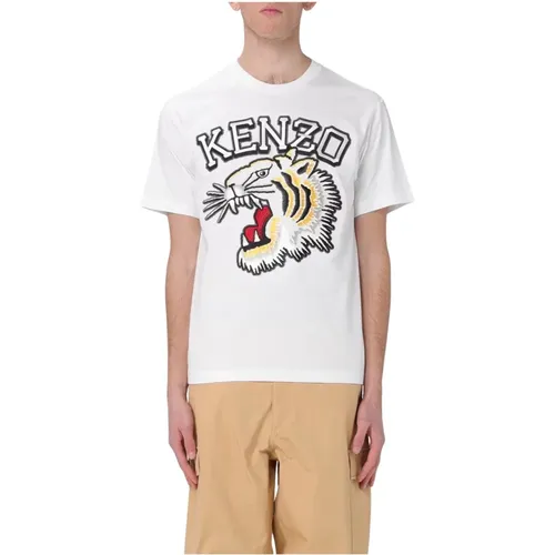 Short Sleeve T-shirts and Polos , male, Sizes: L, S - Kenzo - Modalova