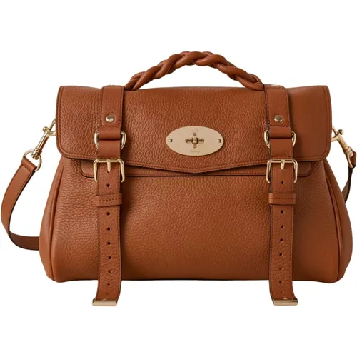 Geflochtene Henkel Crossbody Tasche - Mulberry - Modalova