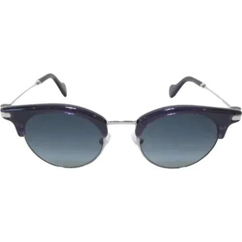 Pre-owned Metal sunglasses , female, Sizes: ONE SIZE - Moncler Pre-owned - Modalova
