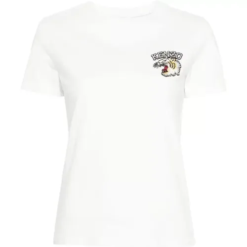 Stylish T-Shirt , female, Sizes: M, S - Kenzo - Modalova