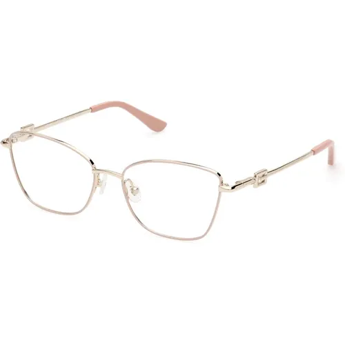 Square Metal Glasses , female, Sizes: 54 MM - Guess - Modalova