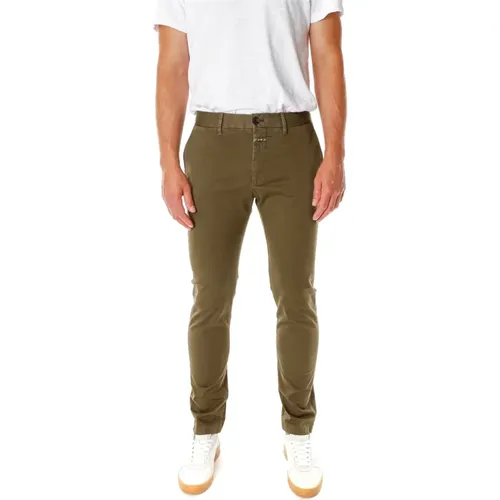 Clifton Slim Fit Low Waist Chino Pants , Herren, Größe: W33 L32 - closed - Modalova