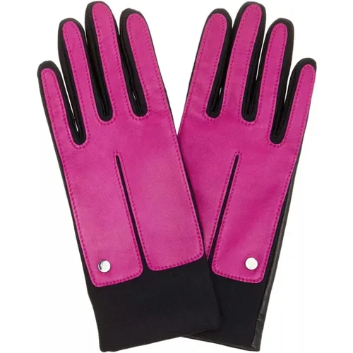 Stockholm Touch Fuchsia Lederhandschuhe - Roeckl - Modalova