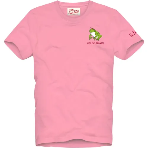 Frog Kiss T-Shirt , male, Sizes: S, L, XL - MC2 Saint Barth - Modalova