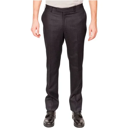 Dark Men Pants with American Pocket and Micro Pattern , male, Sizes: 4XL, M, 3XL - Corneliani - Modalova