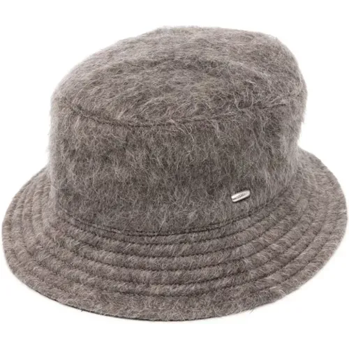 Mole Grey Bucket Hat , male, Sizes: M/L - Our Legacy - Modalova