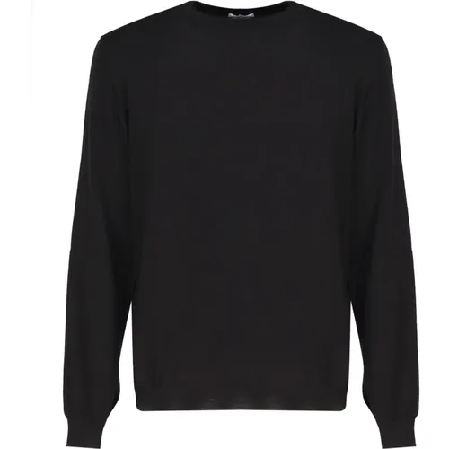 Luxurious Crew Neck Silk Sweater , male, Sizes: 3XL, L, 4XL, XL - Malo - Modalova