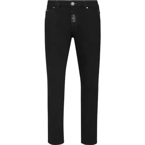Schwarze Jeans für Männer , Herren, Größe: W30 - Philipp Plein - Modalova