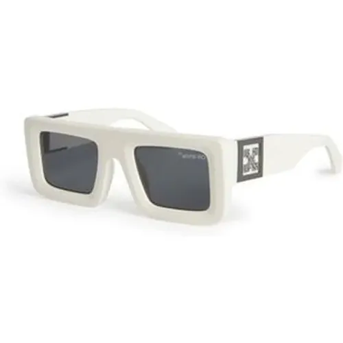 Stylische Sonnenbrille aus Acetat und Metall Off - Off White - Modalova