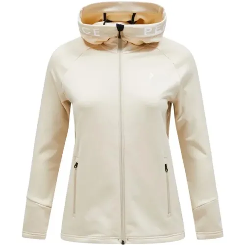 Sand Fog Zip Hood Rider Jacke , Damen, Größe: S - Peak Performance - Modalova