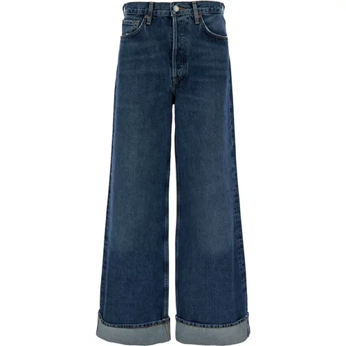 Wide Jeans , Damen, Größe: W26 - Agolde - Modalova