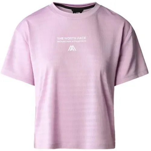 Quick-dry Breathable Mountain Athletics T-shirt , female, Sizes: M - The North Face - Modalova