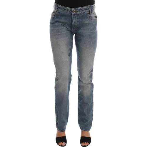 Slim-fit Jeans,Blaue Stretch-Denim-Jeans - Costume National - Modalova