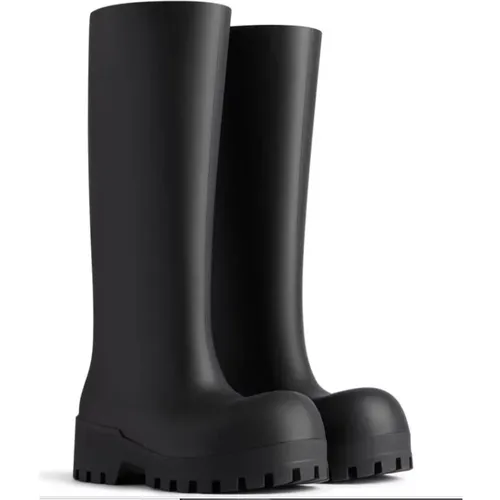 Chunky Rubber Rain Boots , female, Sizes: 4 UK, 6 UK, 3 UK, 8 UK, 5 UK, 7 UK - Balenciaga - Modalova