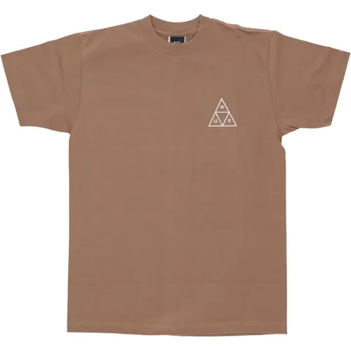 Triple Triangle Tee Set - Streetwear Kollektion , Herren, Größe: L - HUF - Modalova