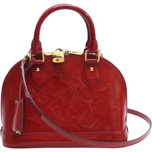 Rote Patentleder Louis Vuitton Alma Tasche - Louis Vuitton Vintage - Modalova