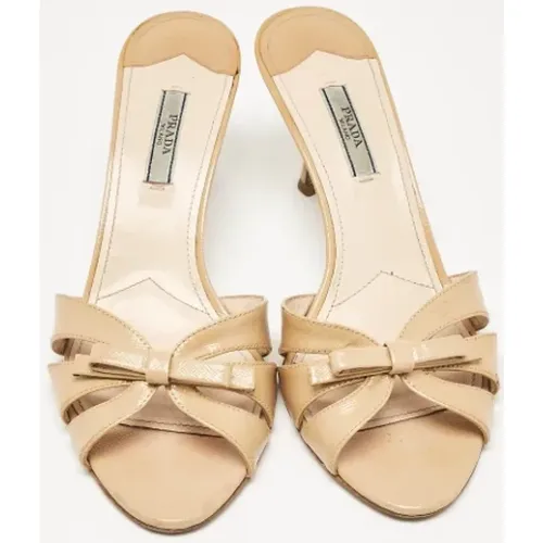 Pre-owned Stoff sandals - Prada Vintage - Modalova