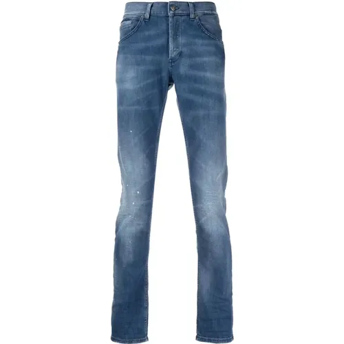 Modern Slim-Cut Leg Jeans , male, Sizes: W29, W32 - Dondup - Modalova
