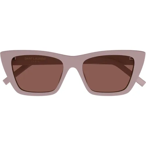 Sunglasses,Mica Sonnenbrille für stilvollen Sonnenschutz - Saint Laurent - Modalova