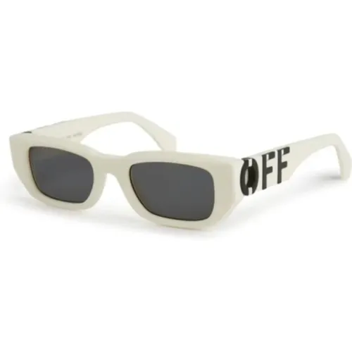 Trendige Fillmore Sonnenbrille , unisex, Größe: ONE Size - Off White - Modalova