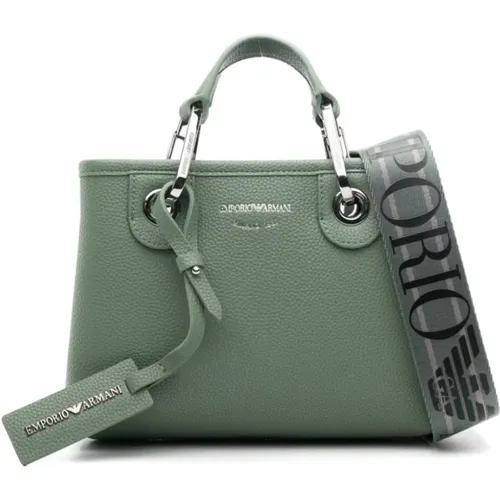 Capsule Mini Shopping Bag , female, Sizes: ONE SIZE - Emporio Armani - Modalova