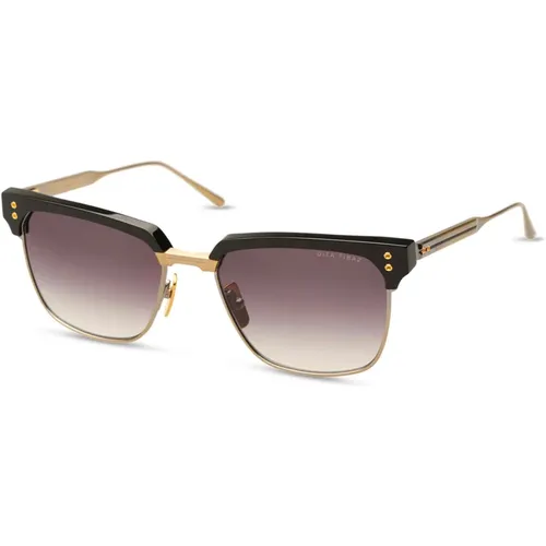 Firaz SUN Sunglasses Black Yellow Gold , unisex, Sizes: 55 MM - Dita - Modalova