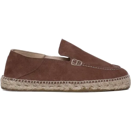 Suede Slip-on Flat Shoes , male, Sizes: 8 UK, 11 UK - Manebí - Modalova