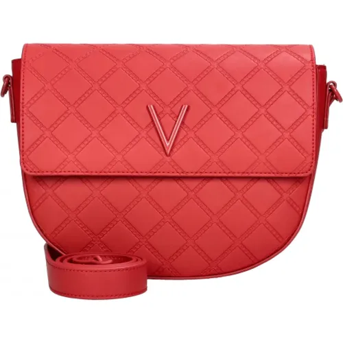 Cross Body Bag with Metal V Logo , female, Sizes: ONE SIZE - Valentino by Mario Valentino - Modalova