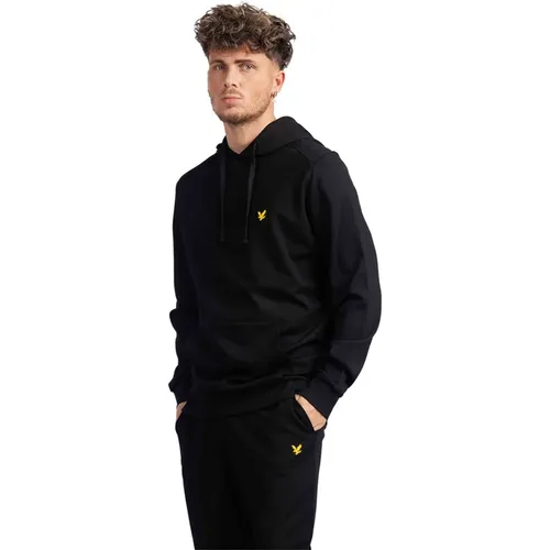 Fly Fleece Hoodie Men , male, Sizes: M - Lyle & Scott - Modalova