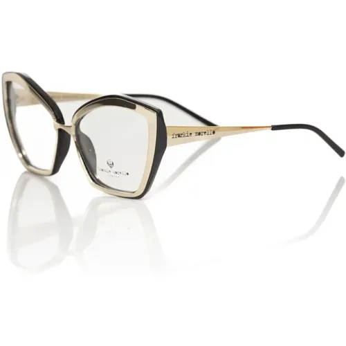 Schmetterling Metallrahmen Brille , Damen, Größe: ONE Size - Frankie Morello - Modalova