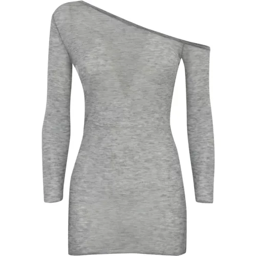 Grauer Pullover Finezza Langarm - PATRIZIA PEPE - Modalova