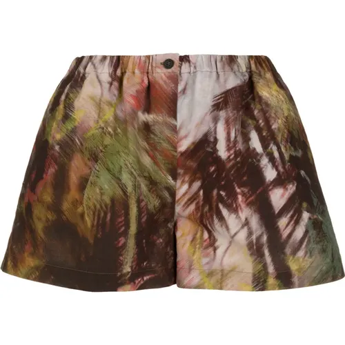 Tropische Shorts für Frauen , Damen, Größe: S - Alanui - Modalova